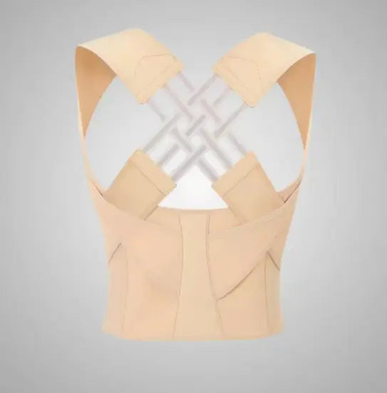 Postura Cross-Strap Posture Corrector, Nude